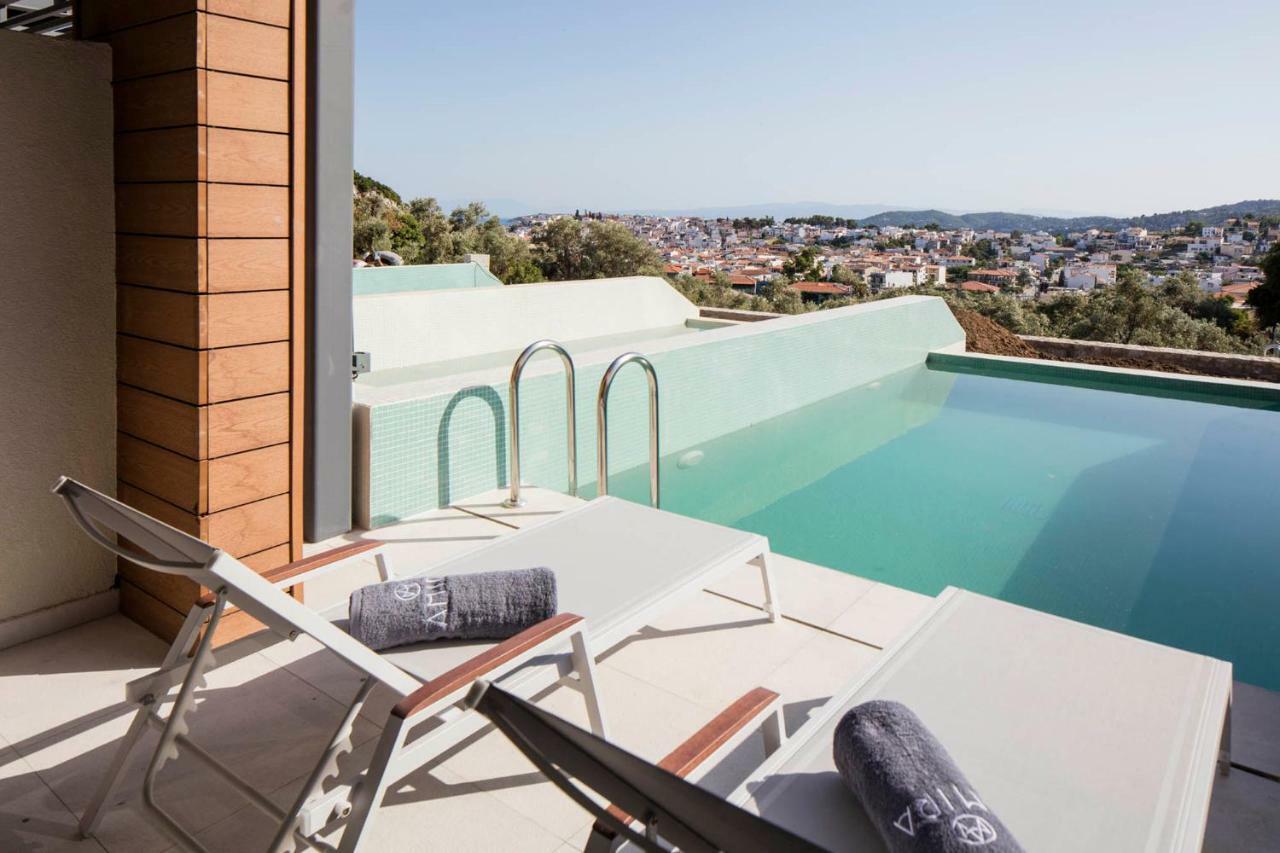 Amira Aparthotel Skiathos Town Bagian luar foto