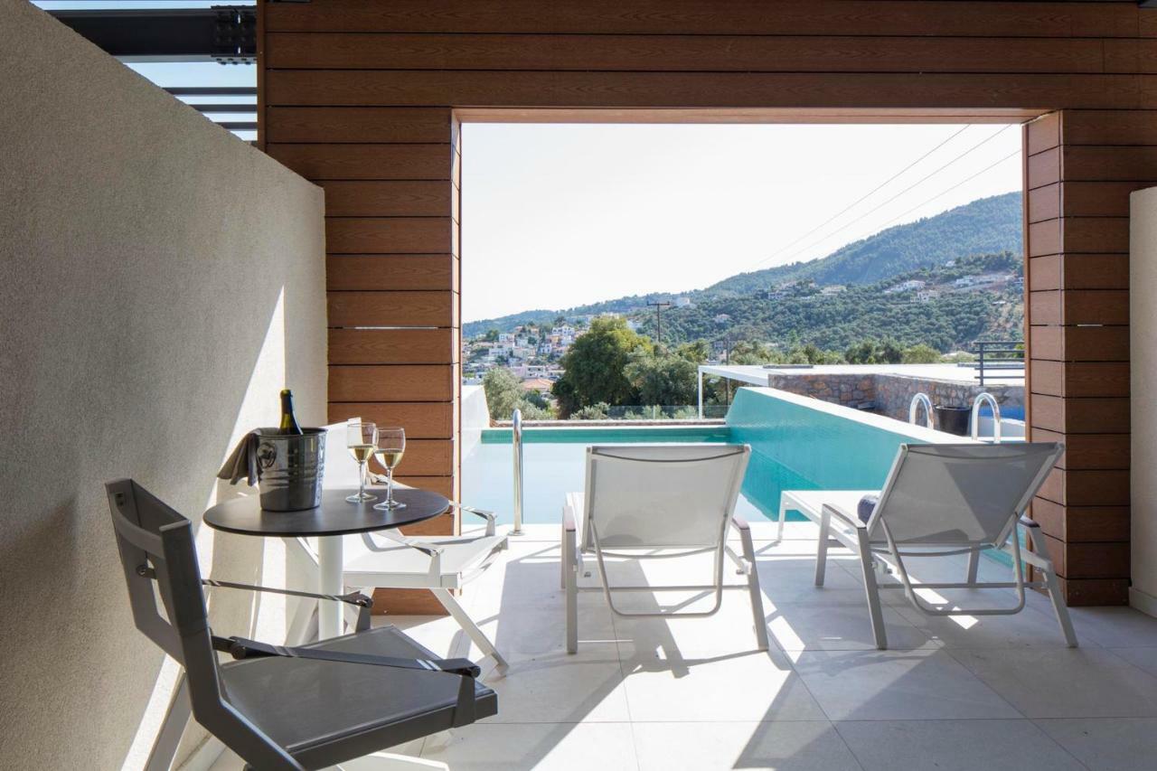 Amira Aparthotel Skiathos Town Bagian luar foto